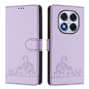 Kinyitható Tokok Poco X7 5g Rfid Védelemmel Ellátott Macskaminta