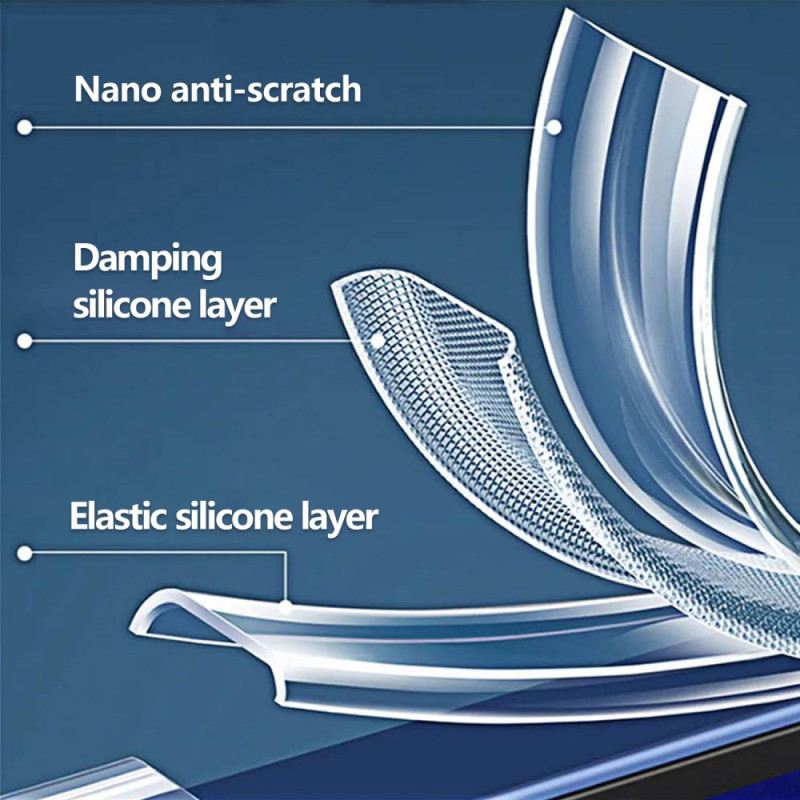 Tok Poco X7 5g Átlátszó Megerősített Sarkokkal