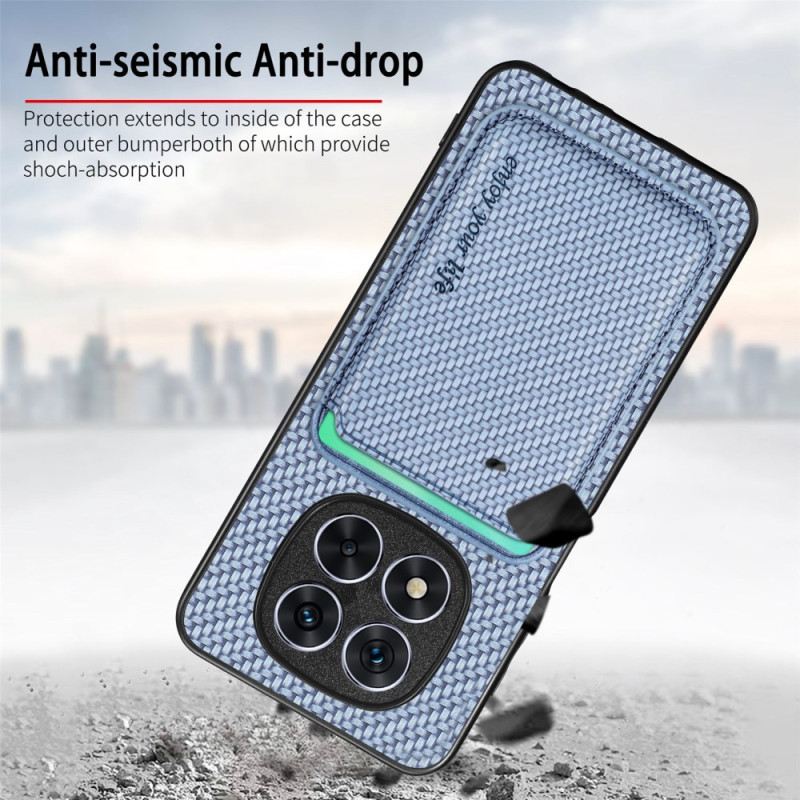 Tok Poco X7 5g Szénszálas Levehető Kártyatartó