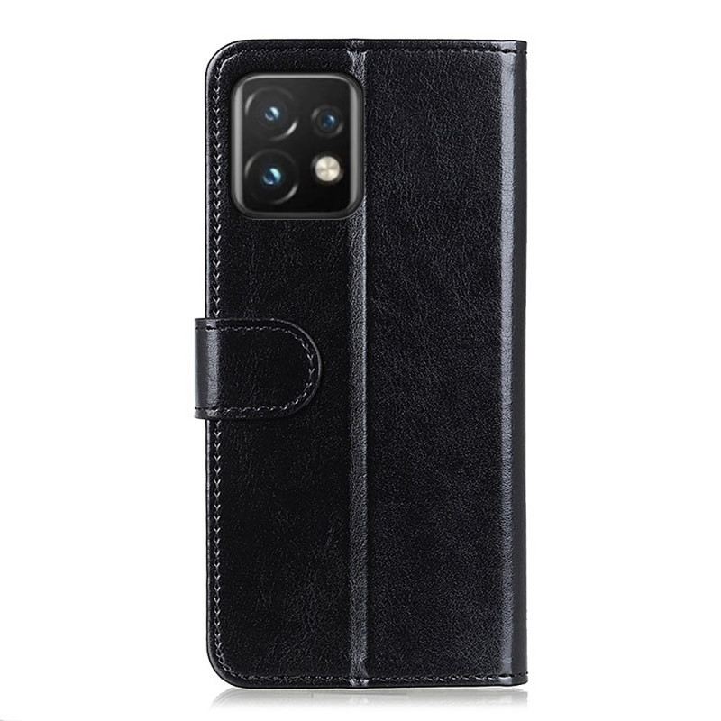 Fliptok / Bőrtok Motorola Edge 40 Pro Műlakkbőr