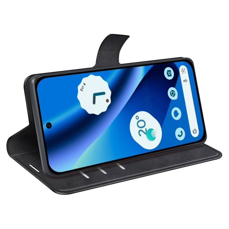 Bőrtok Google Pixel 10a Bőr Stílusú