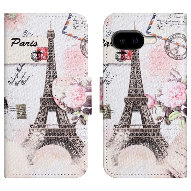 Bőrtok Google Pixel 10a Eiffel-torony