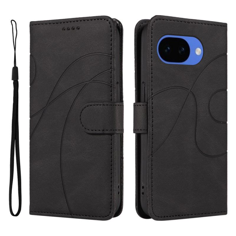 Bőrtok Google Pixel 10a Hullámos Minta