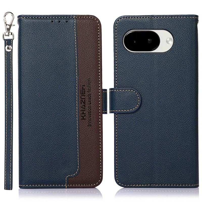 Bőrtok Google Pixel 10a Kéttónusú Khazneh