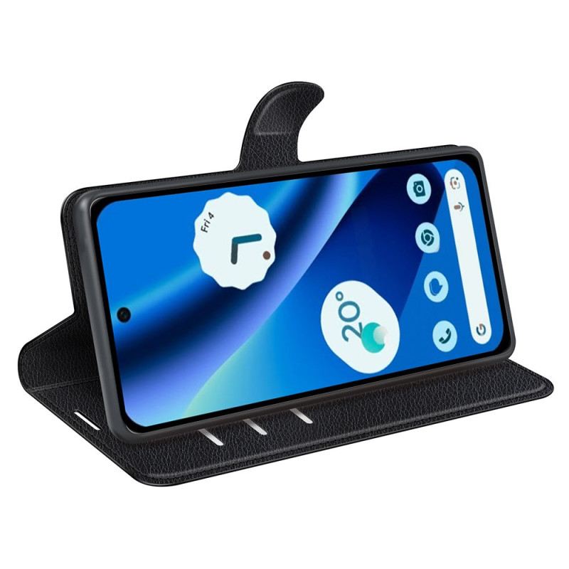 Bőrtok Google Pixel 10a Klasszikus Licsi Műbőr