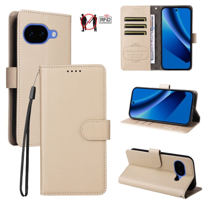 Bőrtok Google Pixel 10a Rfid-szűrős