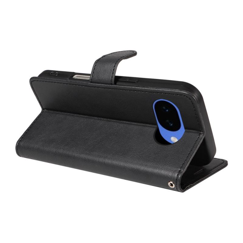 Bőrtok Google Pixel 10a Sima Bőrhatású