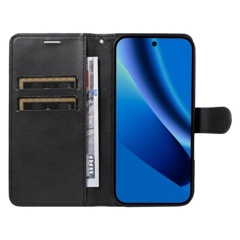 Bőrtok Google Pixel 10a Sima Bőrhatású