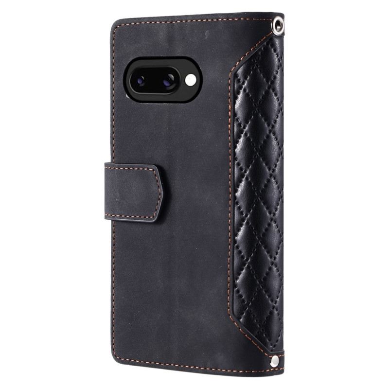 Bőrtok Google Pixel 10a Vintage Steppelt