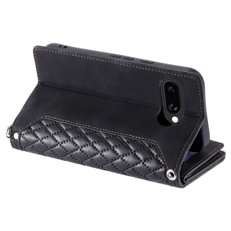 Bőrtok Google Pixel 10a Vintage Steppelt