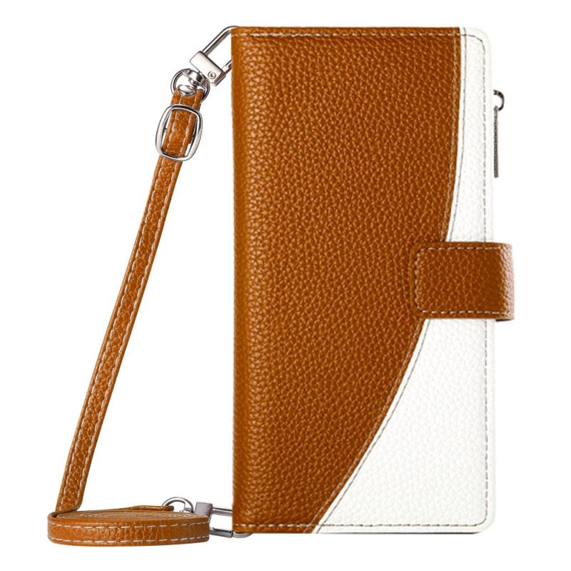 Fliptok Google Pixel 10a Kétszínű Pénztárca Pántokkal