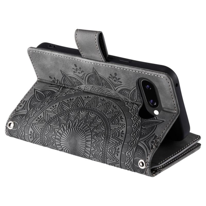 Fliptok Google Pixel 10a Mandala Velúr Hatású Pénztárca