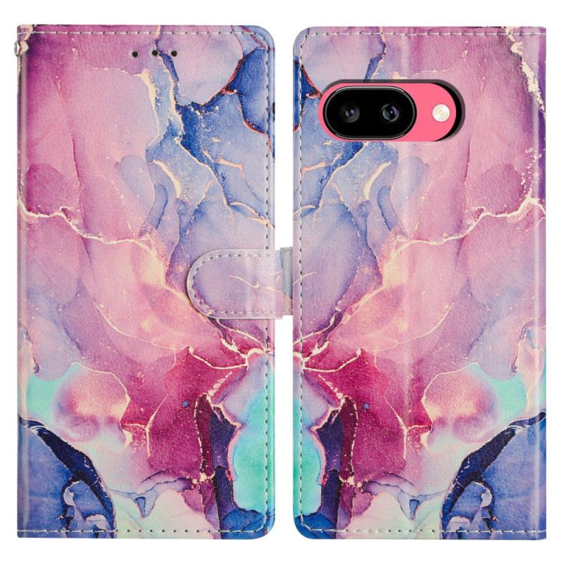 Fliptok Google Pixel 10a Rózsaszín És Zöld Márvány