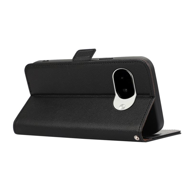 Kinyitható Bőrtok Google Pixel 10a Licsi Textúra Abeel