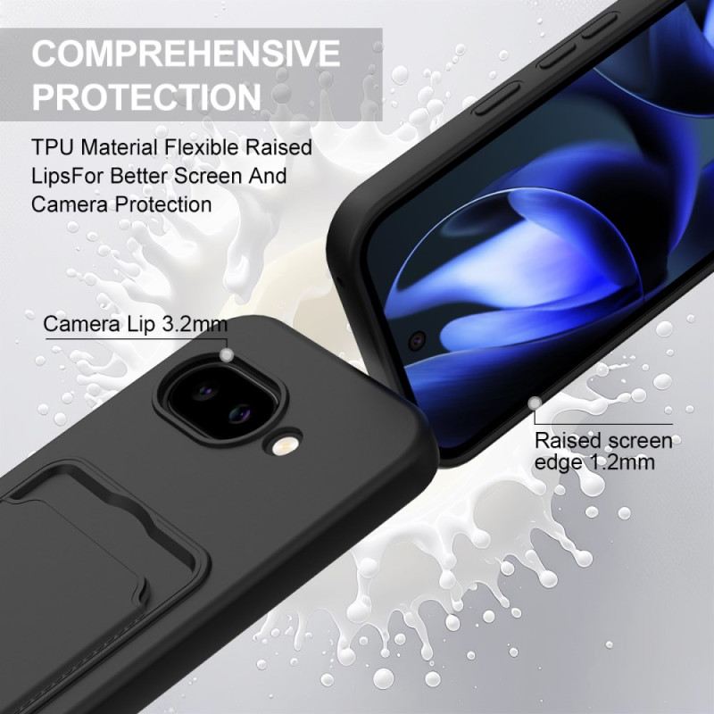 Tok Google Pixel 10a Folyékony Szilikon Kártyatartó