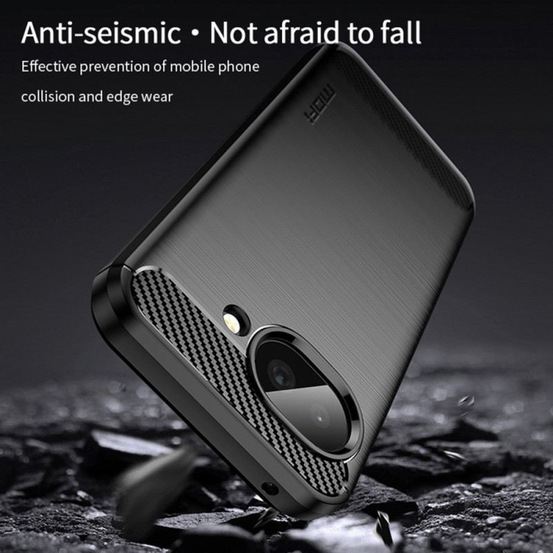 Tok Google Pixel 10a Szálcsiszolt Szénszál