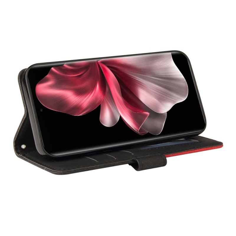 Fliptok Vivo V40 Lite 5g Kétszínű Hullámos