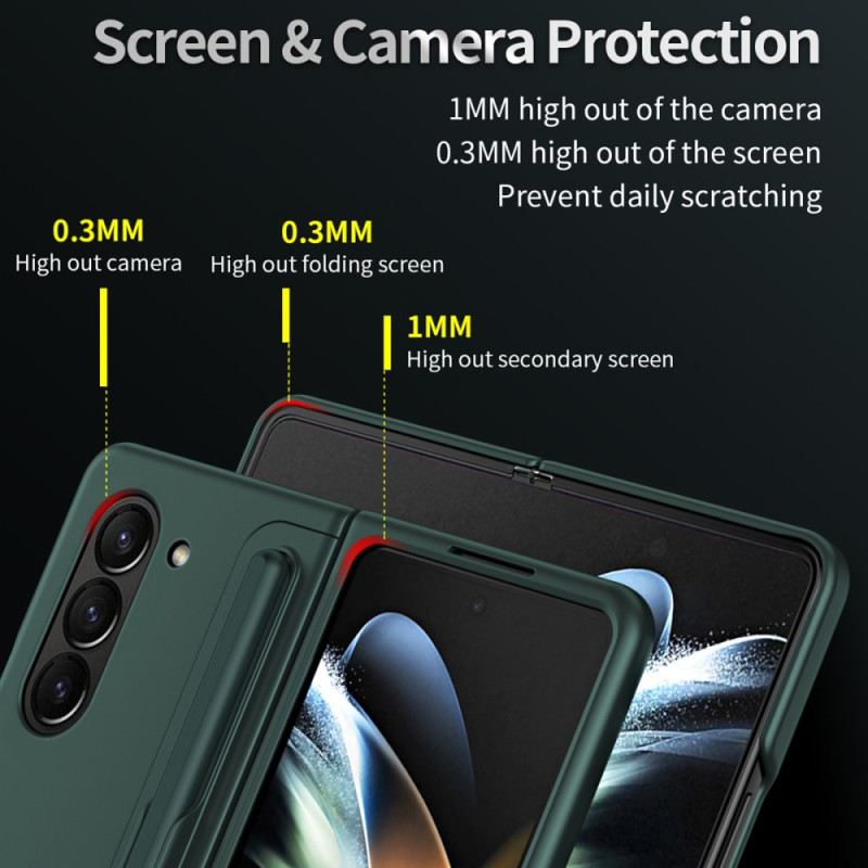 Tok Samsung Galaxy Z Fold 5 Állvánnyal És Ceruzatartóval