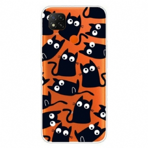 Tok Xiaomi Redmi 9C Fekete Egerek