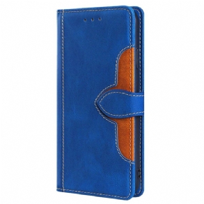 Bőrtok Realme 12 Pro / 12 Pro Plus Virágos Kivitel