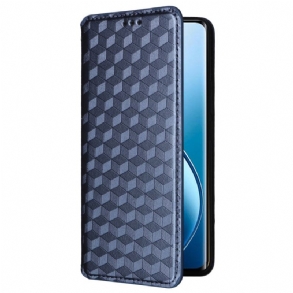 Fliptok Realme 12 Pro / 12 Pro Plus 3d Gyémánt Minta