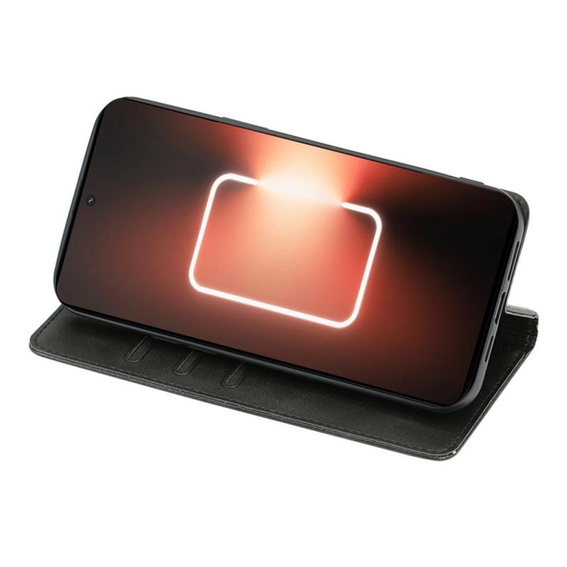 Fliptok Realme 12 Pro / 12 Pro Plus Bőrhatás