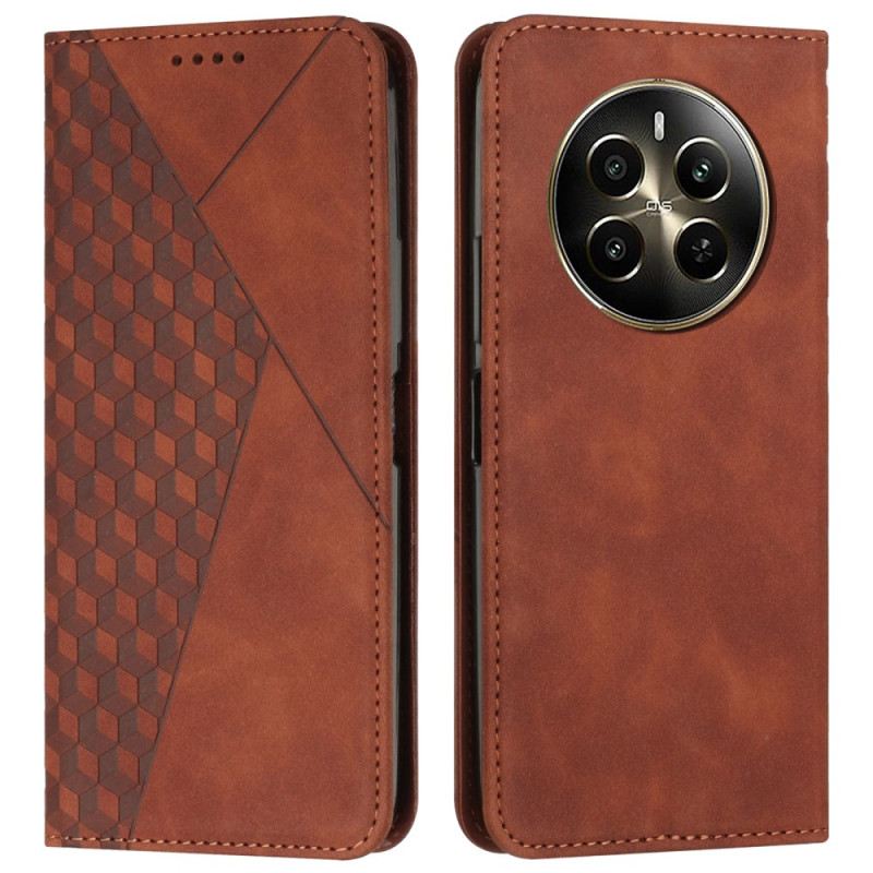 Fliptok Realme 12 Pro / 12 Pro Plus Gyémánt Minta