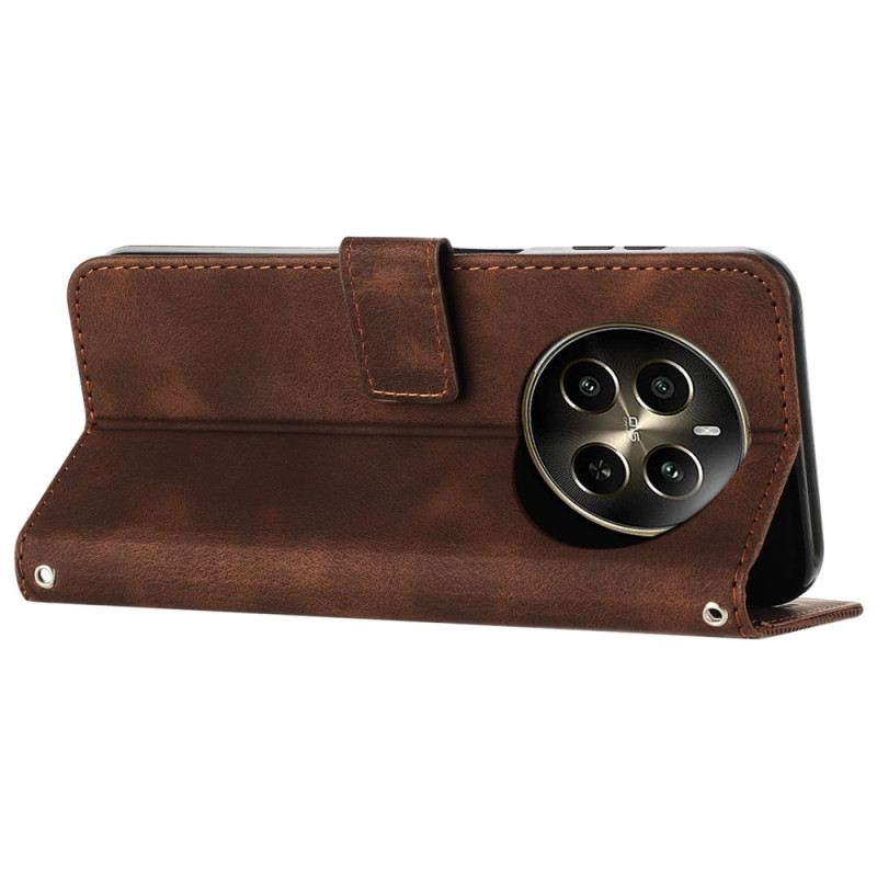 Fliptok Realme 12 Pro / 12 Pro Plus Háromszögek Minta