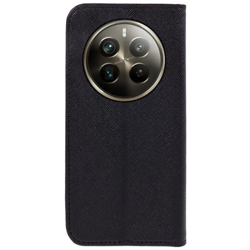 Fliptok Realme 12 Pro / 12 Pro Plus Kereszt Textúra