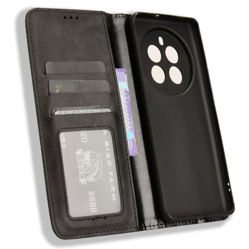 Fliptok Realme 12 Pro / 12 Pro Plus Retro Textúra