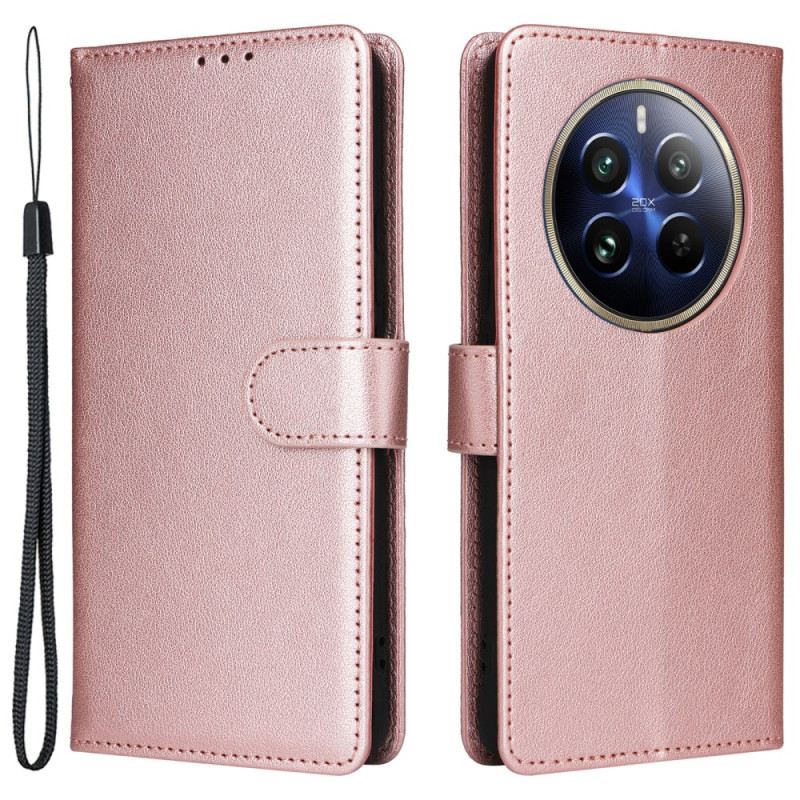 Fliptok Realme 12 Pro / 12 Pro Plus Sima Szíjjal