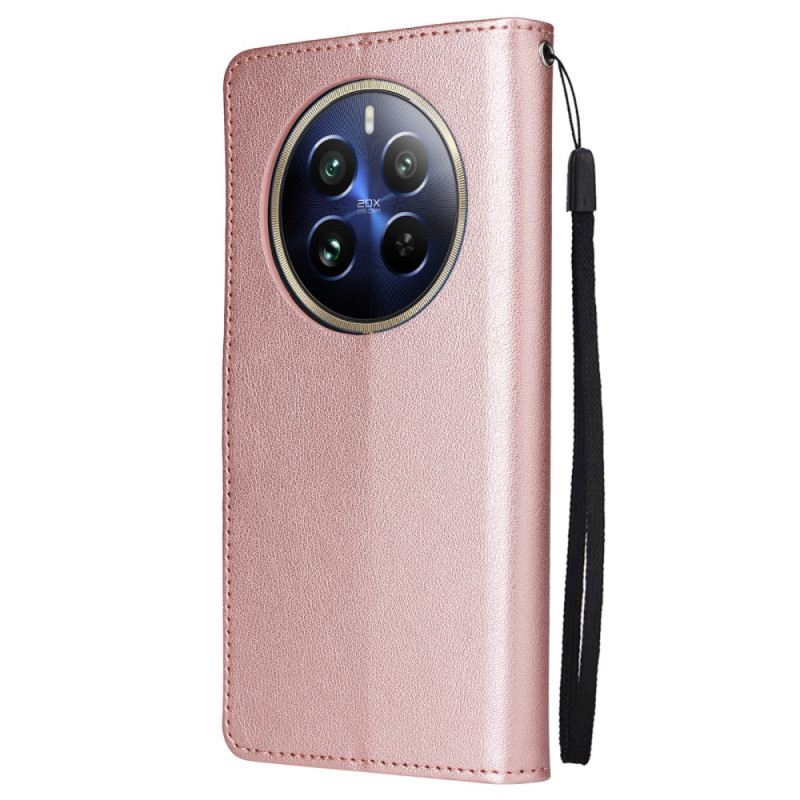 Fliptok Realme 12 Pro / 12 Pro Plus Sima Szíjjal