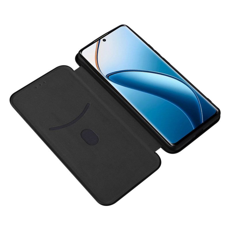 Fliptok Realme 12 Pro / 12 Pro Plus Szénszál