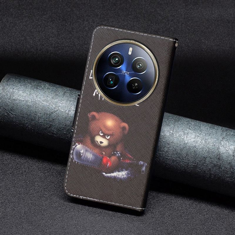 Fliptok Realme 12 Pro / 12 Pro Plus Veszélyes Medve