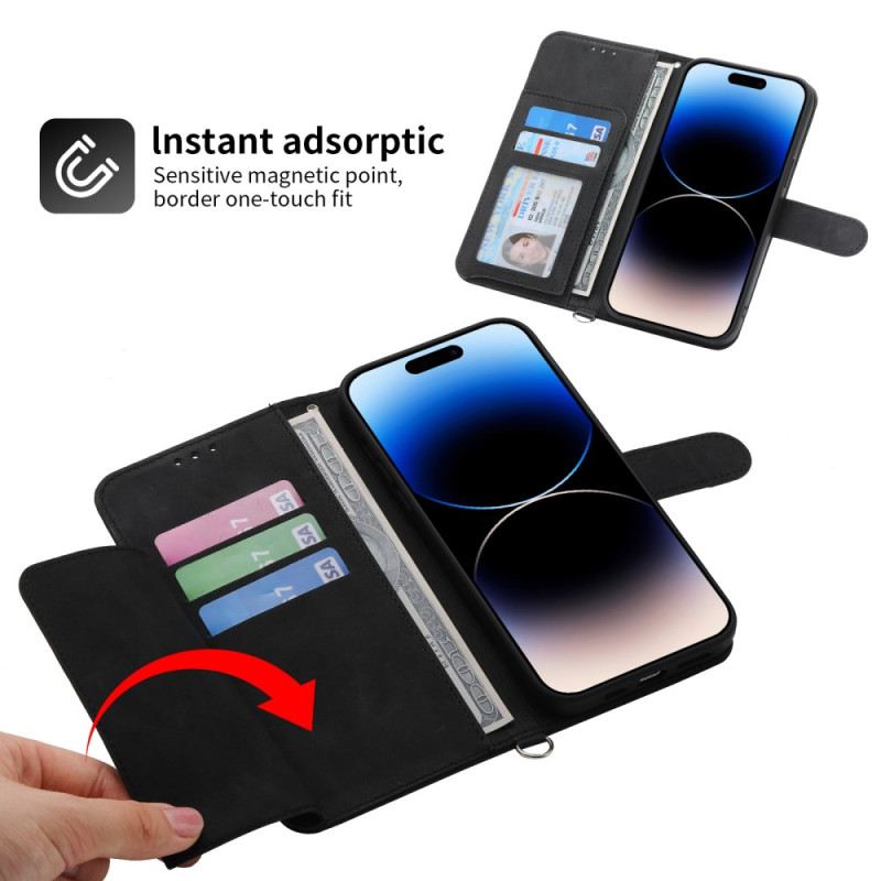 Fliptok Realme 12 Pro / 12 Pro Plus Virágos Szíj És Vállpánt