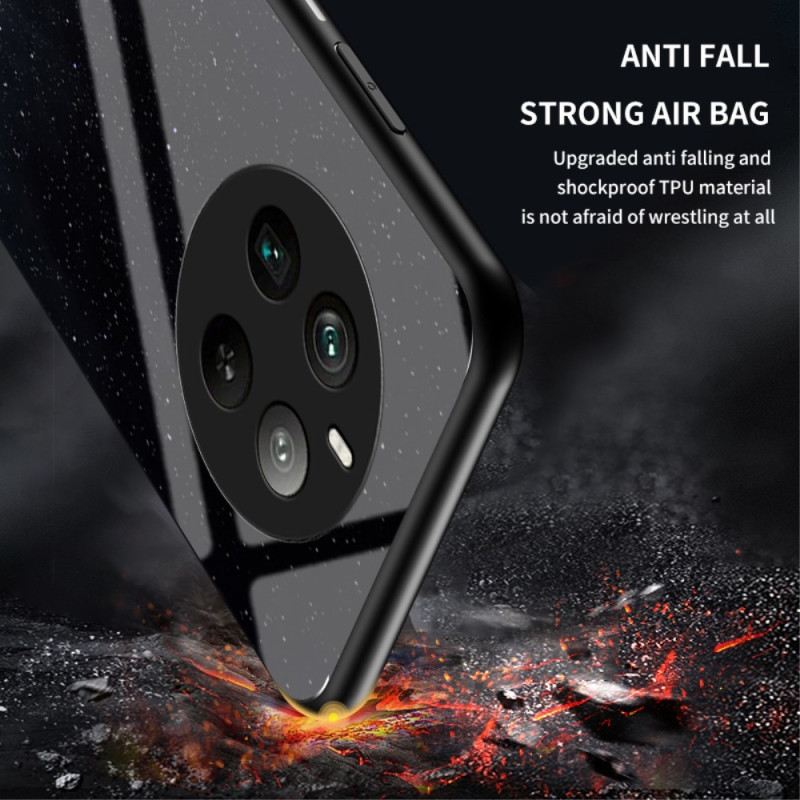 Mobiltelefon Tokok Realme 12 Pro / 12 Pro Plus Csillagos Égbolt Edzett Üveg