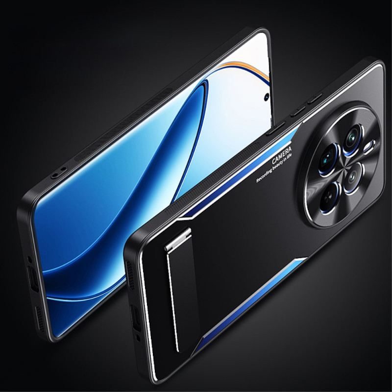Mobiltelefon Tokok Realme 12 Pro / 12 Pro Plus Metal Effect Support