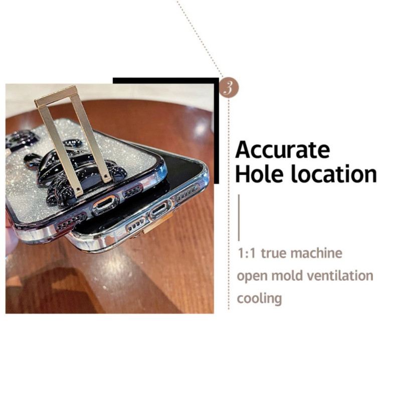 Tok Realme 12 Pro / 12 Pro Plus Csillogó Nyúl