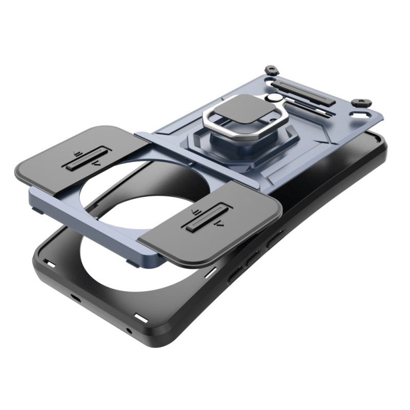 Tok Realme 12 Pro / 12 Pro Plus Csúszó Lencsevédő És Tartógyűrű