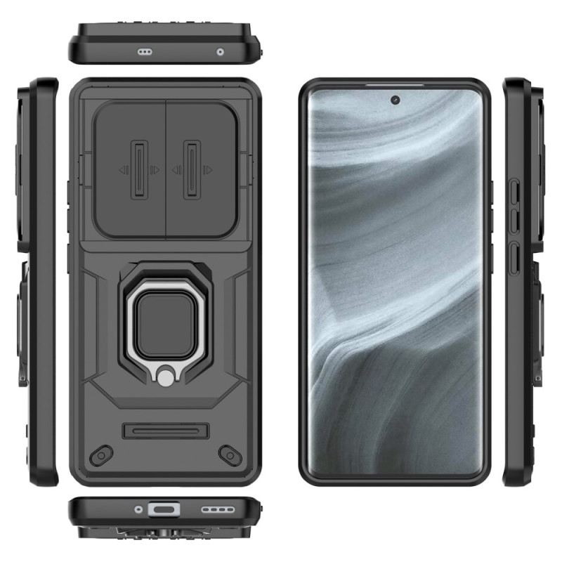 Tok Realme 12 Pro / 12 Pro Plus Csúszó Lencsevédő És Tartógyűrű