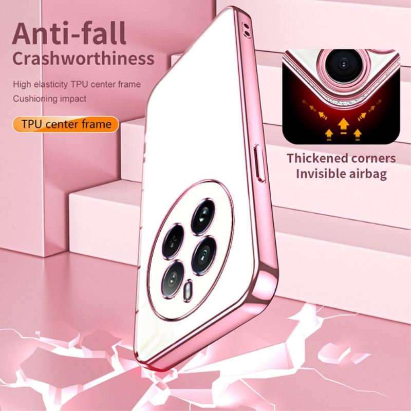 Tok Realme 12 Pro / 12 Pro Plus Fém Stílusú Élek