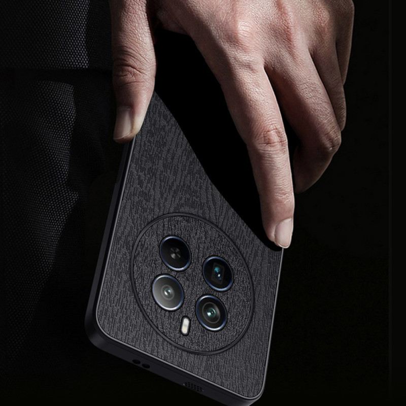 Tok Realme 12 Pro / 12 Pro Plus Műbőr Fa Stílus