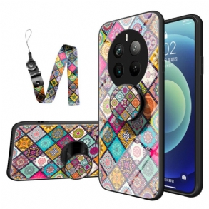 Tok Realme 12 Pro / 12 Pro Plus Patchwork Támogatás És Zsinór