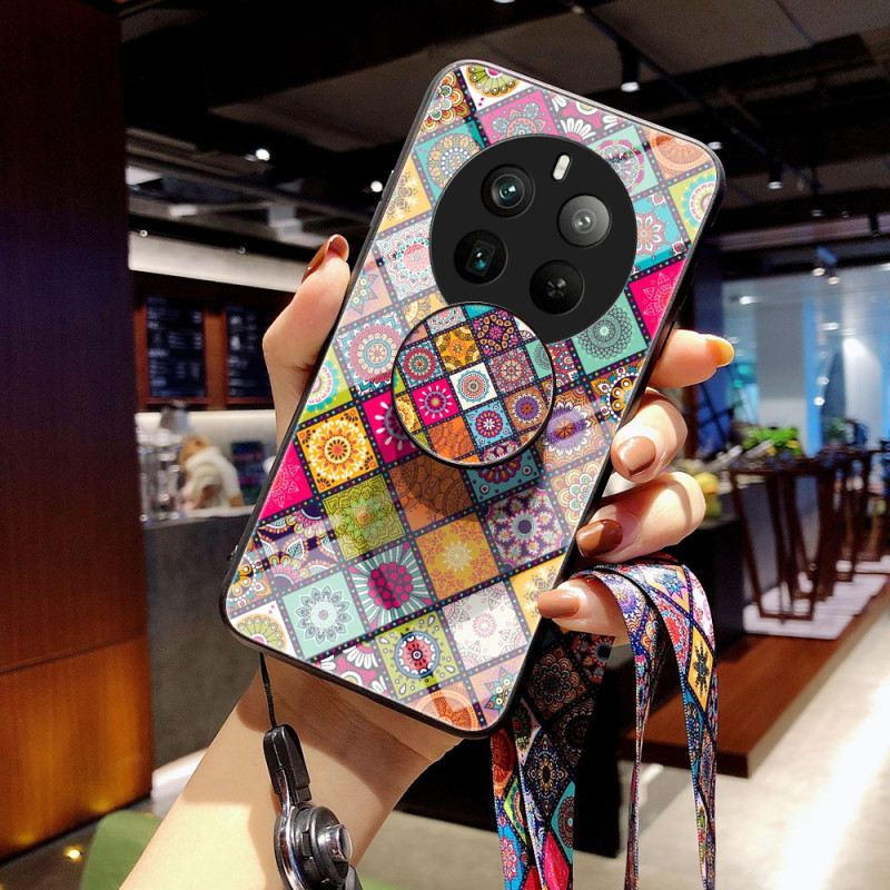 Tok Realme 12 Pro / 12 Pro Plus Patchwork Támogatás És Zsinór