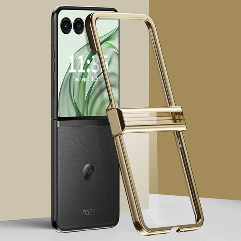 Telefontok Motorola Razr 50 Ultra Átlátszó Fém Hatású Felni