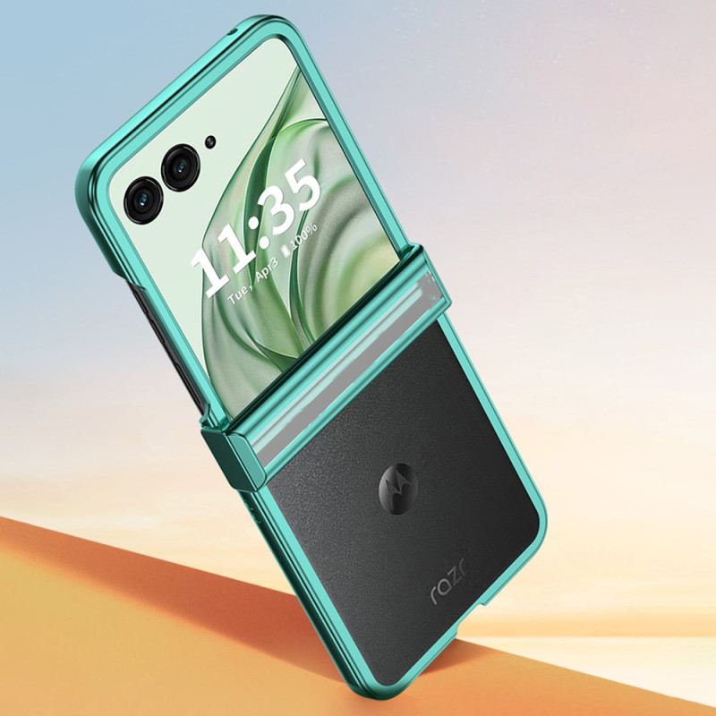 Telefontok Motorola Razr 50 Ultra Átlátszó Fém Hatású Felni