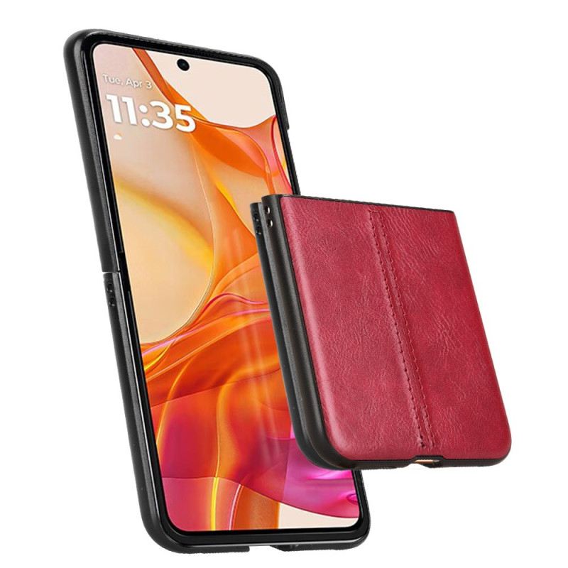 Tok Motorola Razr 50 Ultra Couture Leather Effect