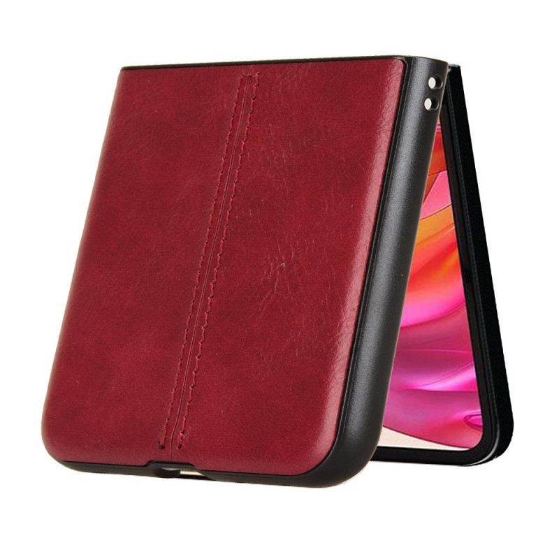 Tok Motorola Razr 50 Ultra Couture Leather Effect