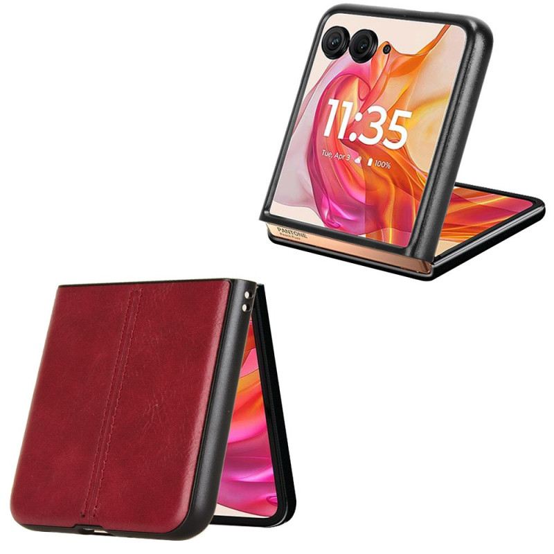 Tok Motorola Razr 50 Ultra Couture Leather Effect