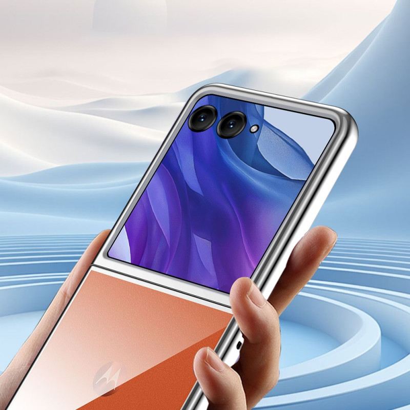 Tok Motorola Razr 50 Ultra Galvanizált És Átlátszó Keret